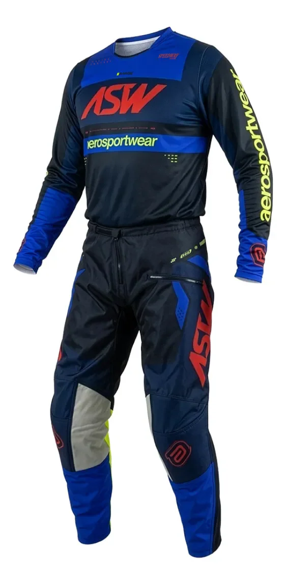 Conjunto Motocross Asw Image Enduro Hades