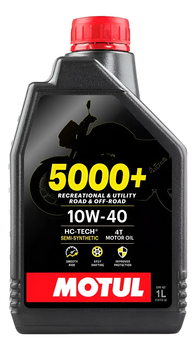 Motul 5000+ 10w40 Hc Tech Oleo Lubrificante Motos 4t Ma2