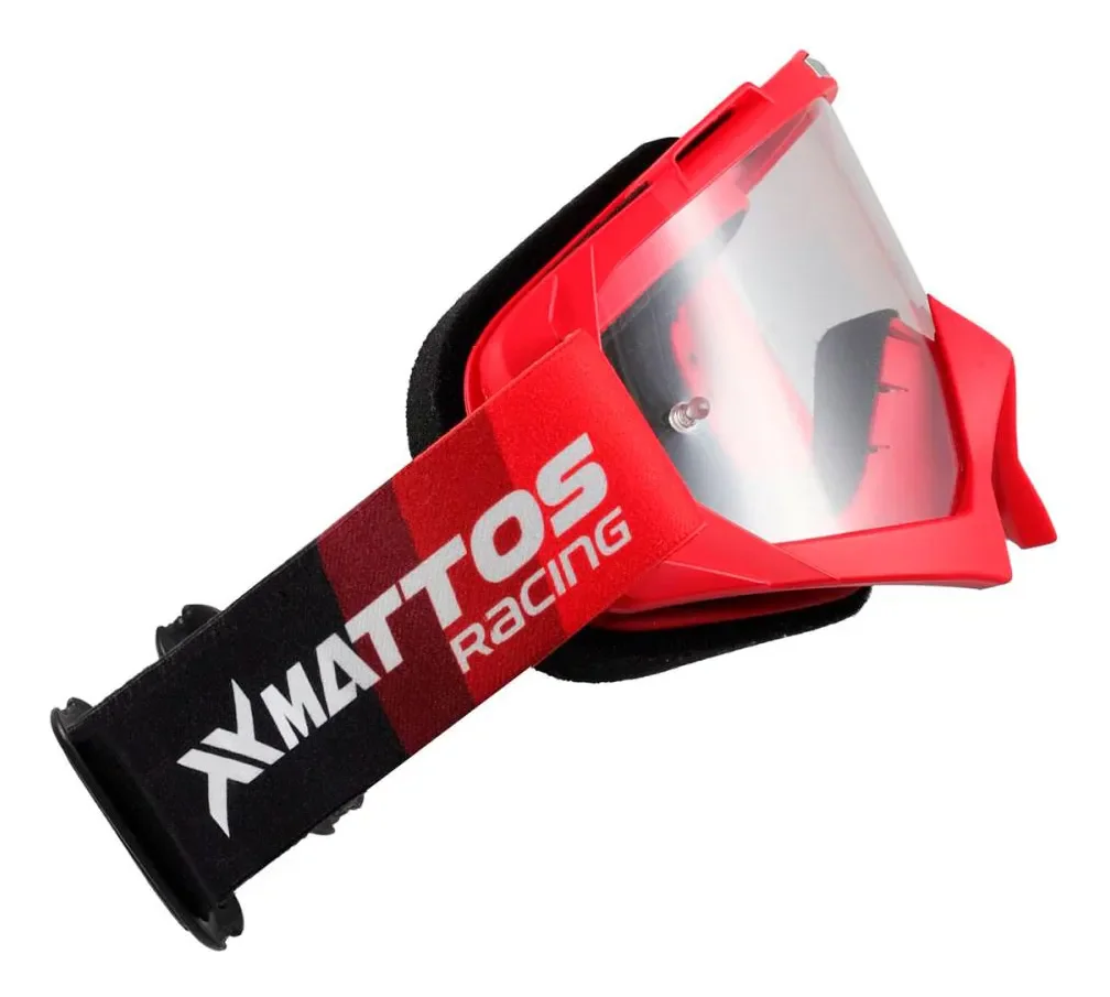 Óculos Motocross Mattos Racing Terra Transparente – foto 9