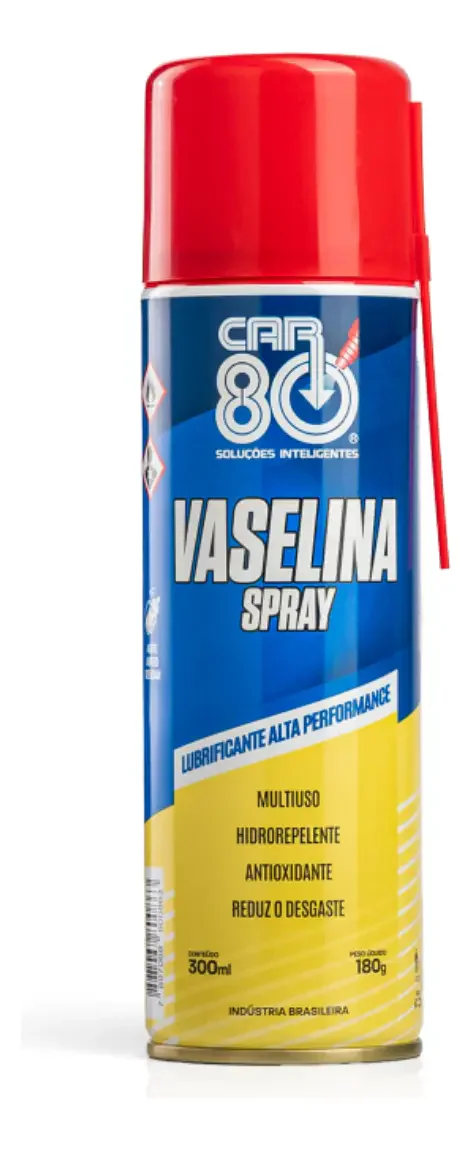 Vaselina Spray Lubrificante Alta Performance Car80 300ml