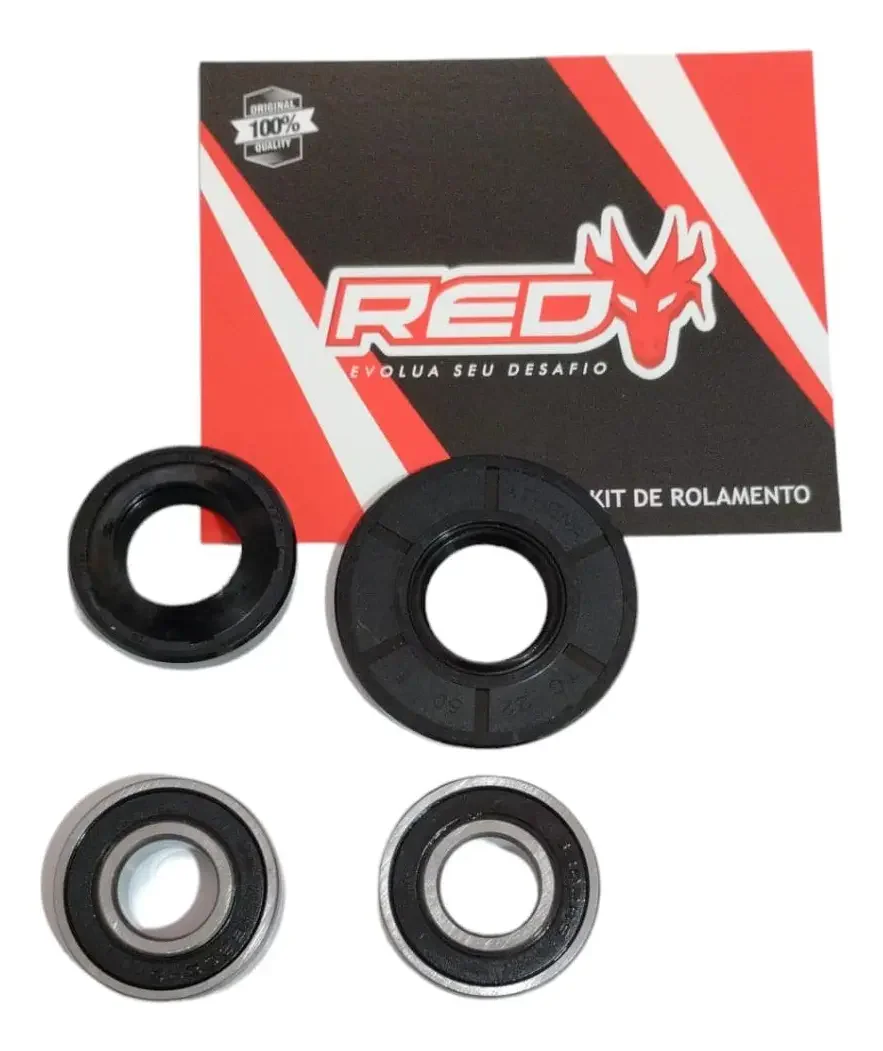 Kit Rolamento Roda Dianteira Crf 230/250f Com Retentores