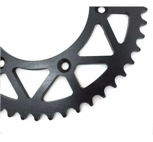 Coroa Aço KX 125/250 /KXF 250/450 /KLX 450R TM: 50D Preto - Red Dragon – foto 4