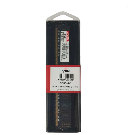 MEMORIA 8GB DDR3 YON 1600MHZ