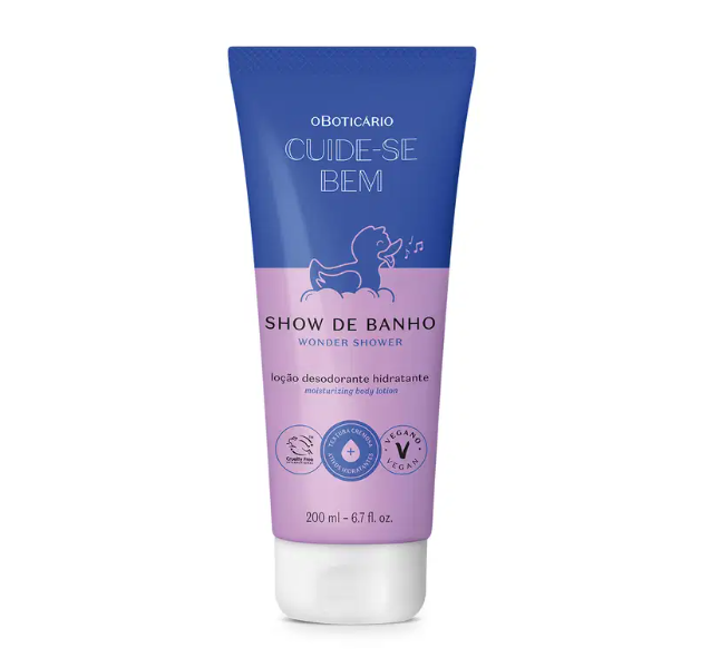 Hidratante Corporal Cuide-se bem Show de Banho 200ml