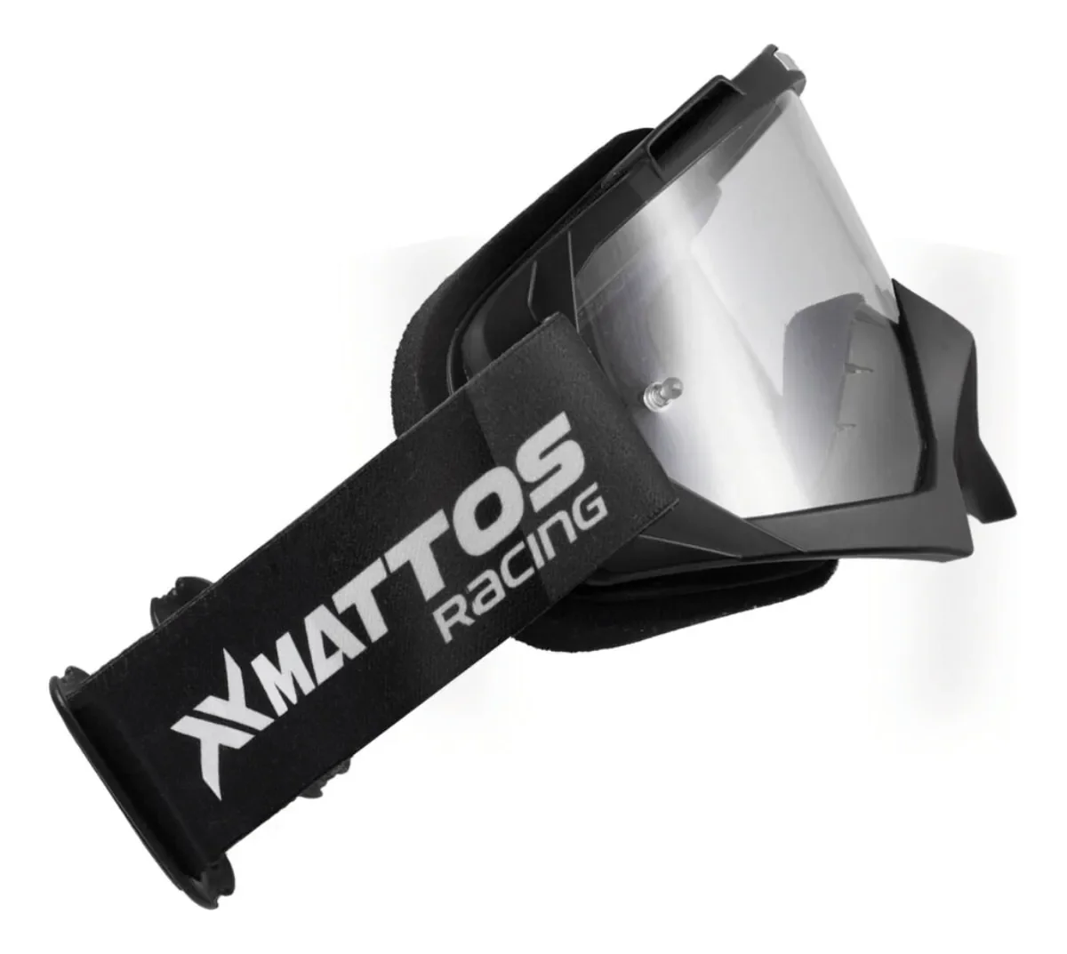 Óculos Motocross Mattos Racing Terra Transparente – foto 3