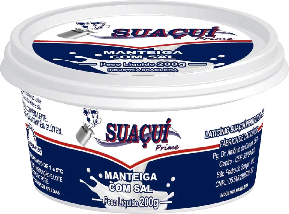 Manteiga Suaçui 200g