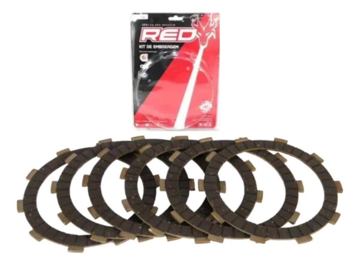 kit discos de embreagem rd honda crf250r 22=> crf250rx 22=> 9 discos derd-0208