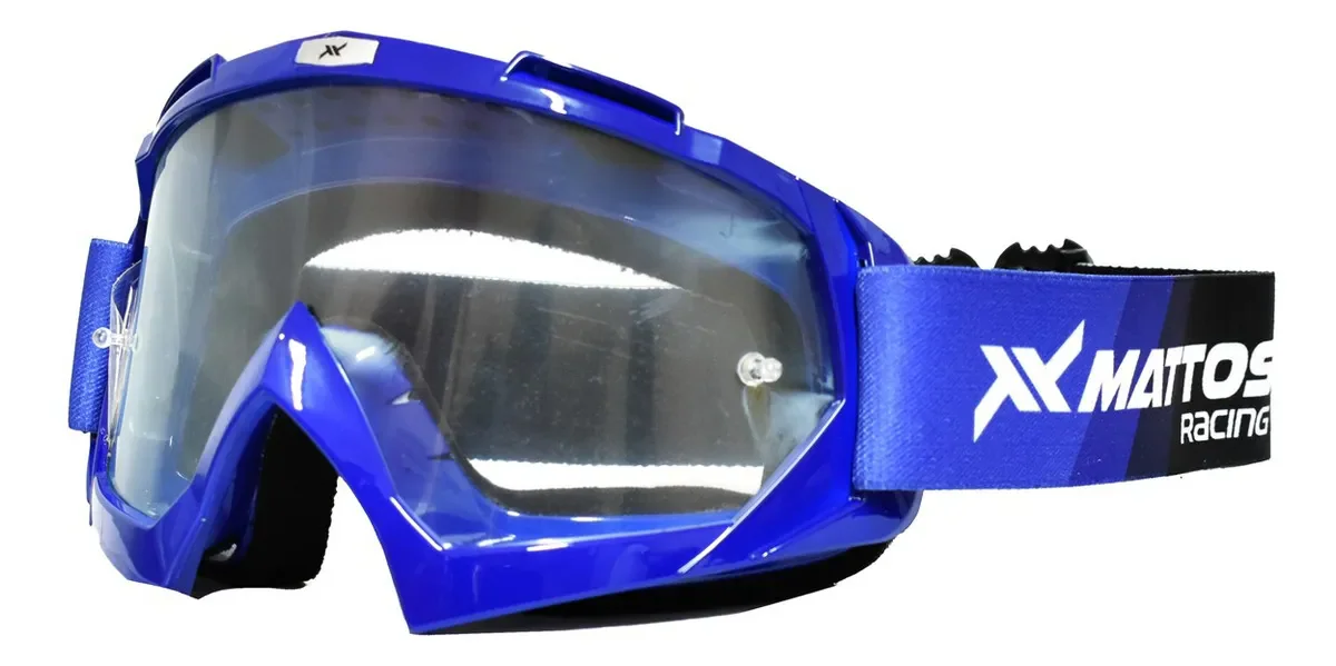 Óculos Motocross Mattos Racing Terra Transparente – foto 5