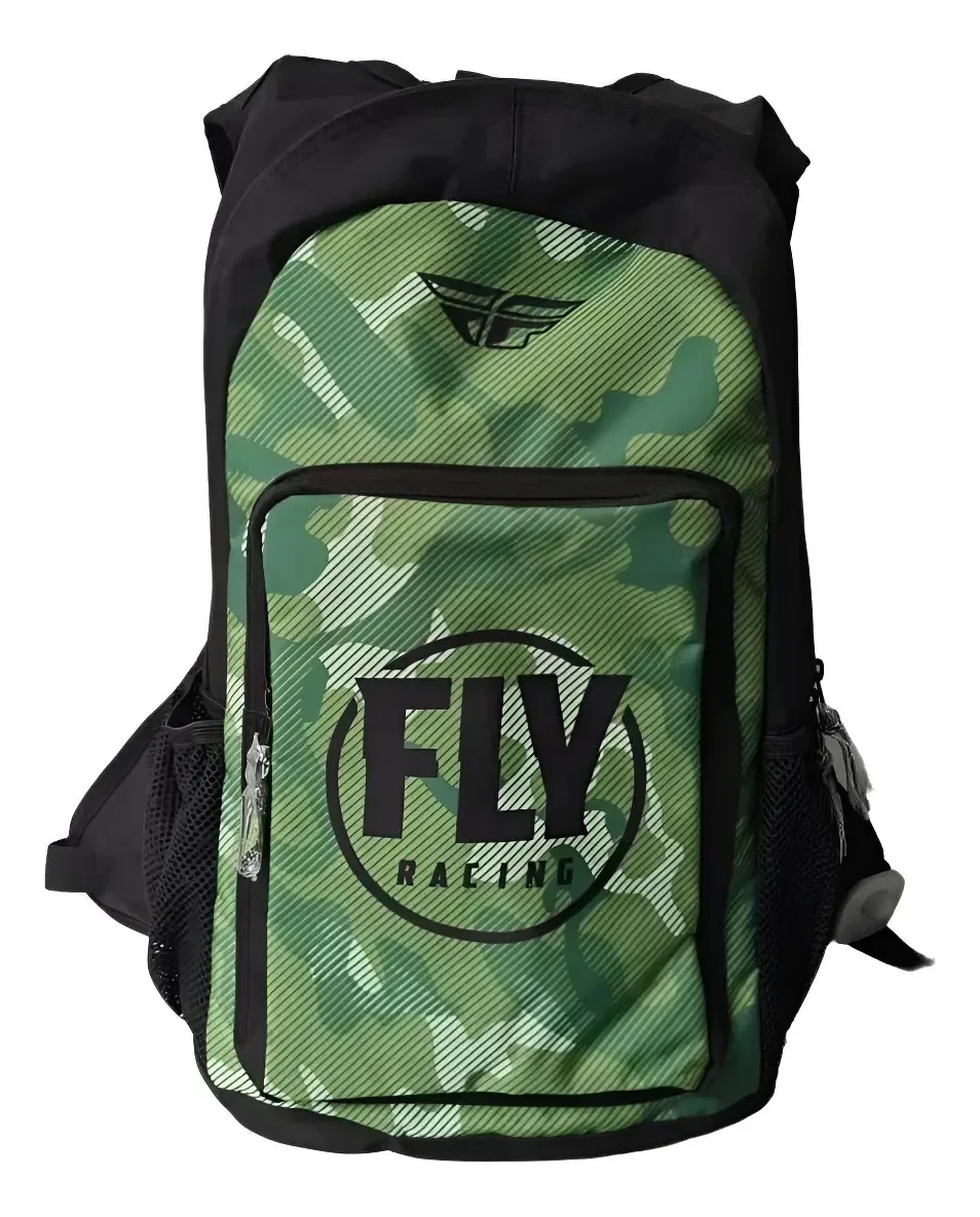 Mochila Fly Jump Camuflado Verde