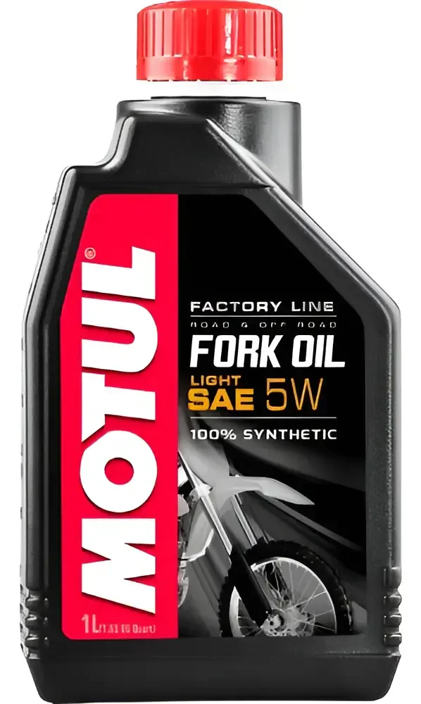 Fluid Fork Oil Light SAE 5W 100% Sintético 1L Factory Line - Motul