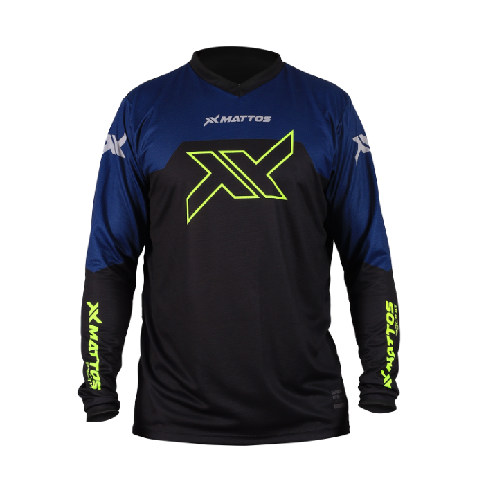 Camisa Mattos Racing Multi Azul