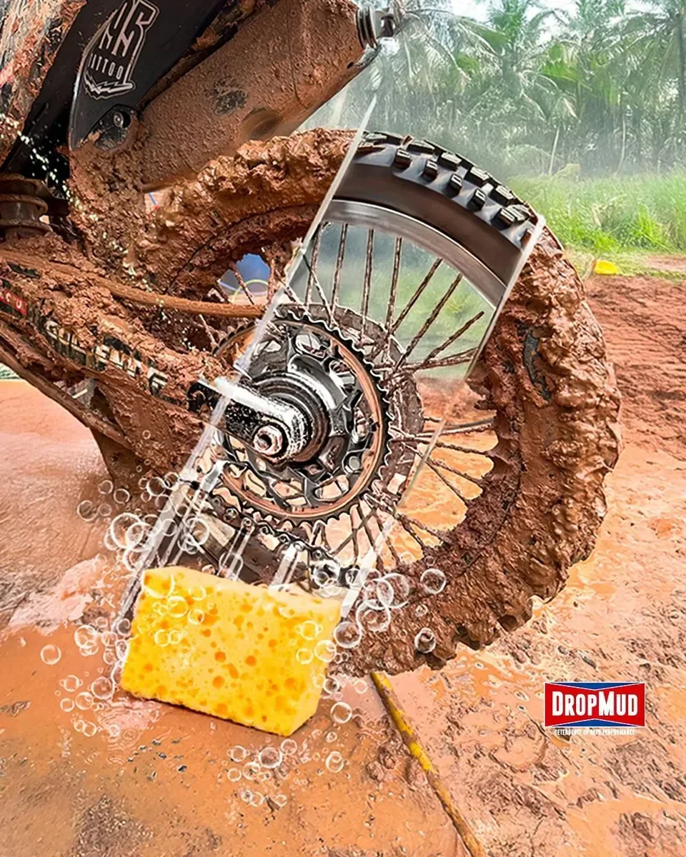 Drop Mud Detergente Para Limpeza De Motos Off Road 1 Litro – foto 3