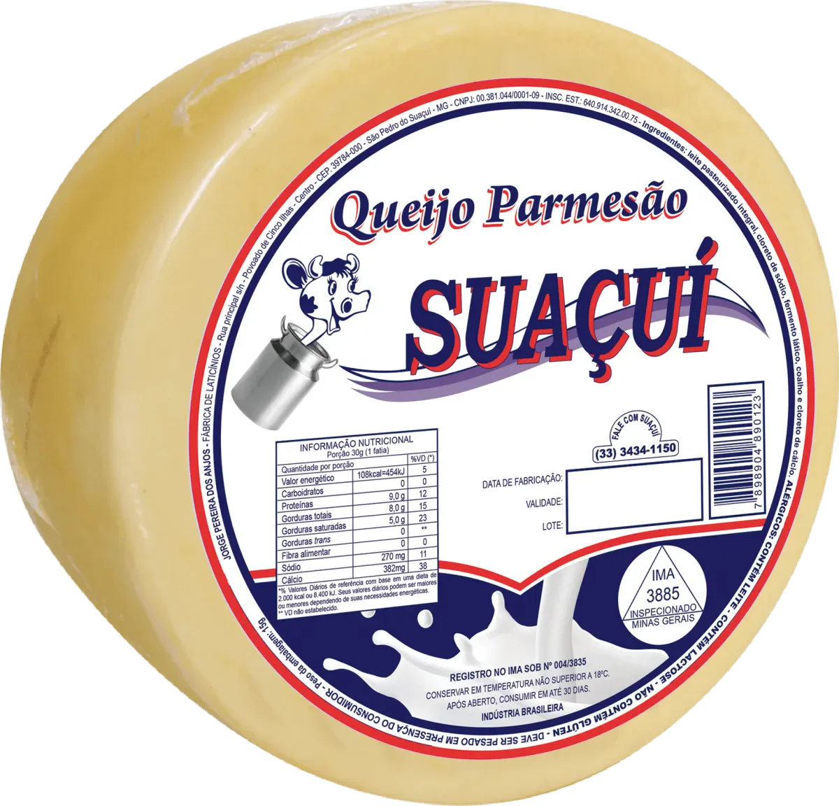 Parmesão Suaçui