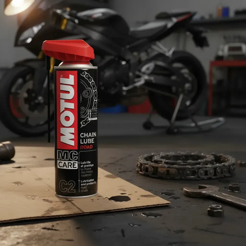 Motul C2 Lubrificante De Corrente Chain Lube 400ml Motos – foto 2