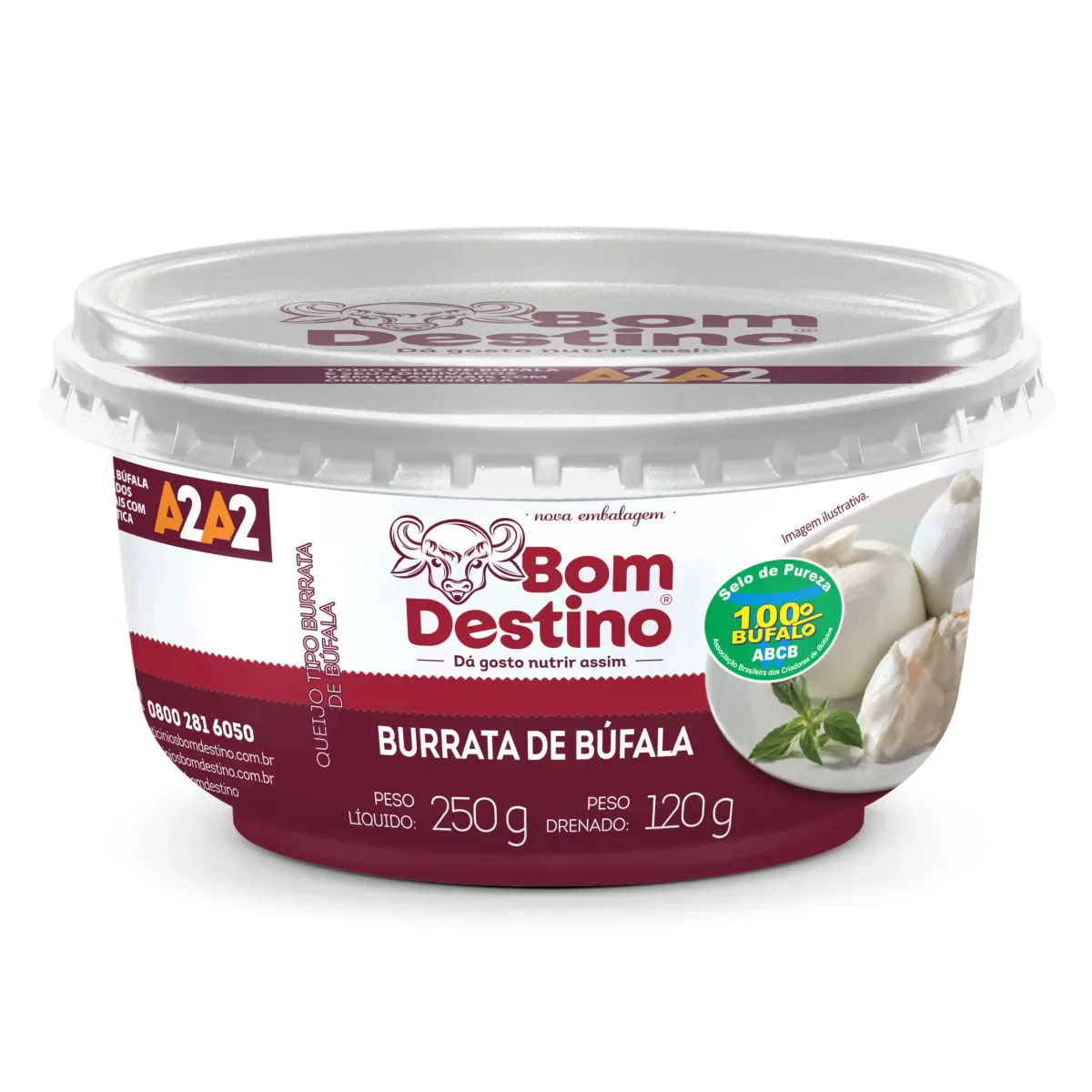 Burrata Bom Destino Tradicional
