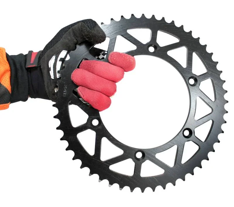 Coroa Steel1045-line Titanium-kawasaki-kxf250\450 Klx450-51t Preto RedDragon – foto 4
