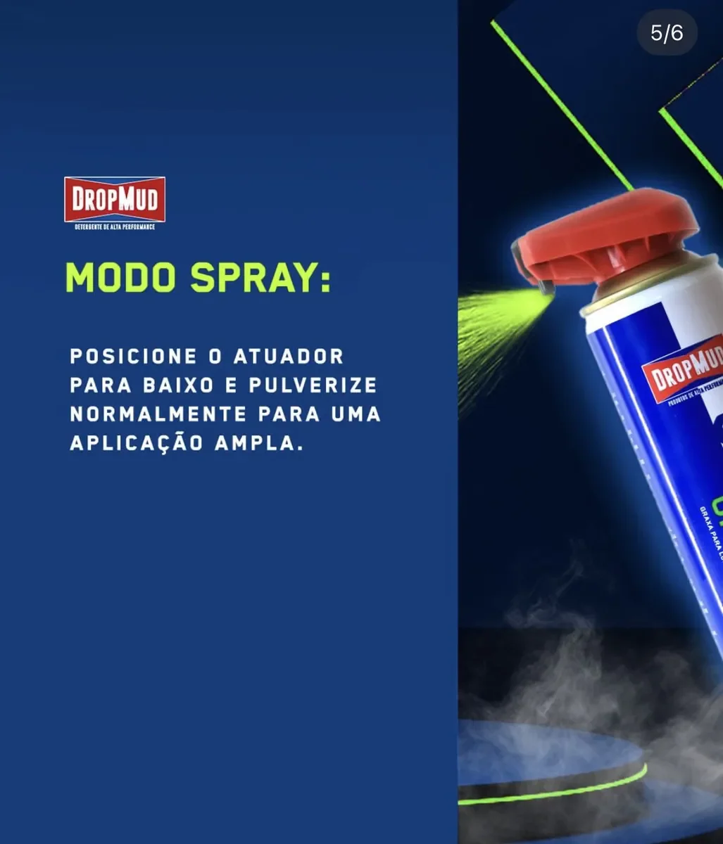 Spray Lubrificante Corrente Dropmud Off Road Chain Lub 400ml – foto 7