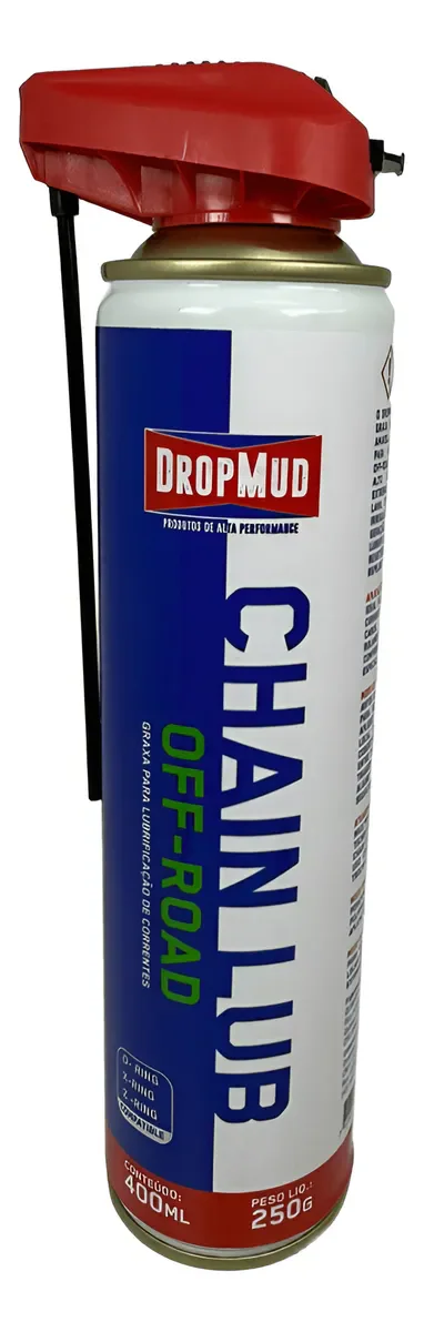 Spray Lubrificante Corrente Dropmud Off Road Chain Lub 400ml