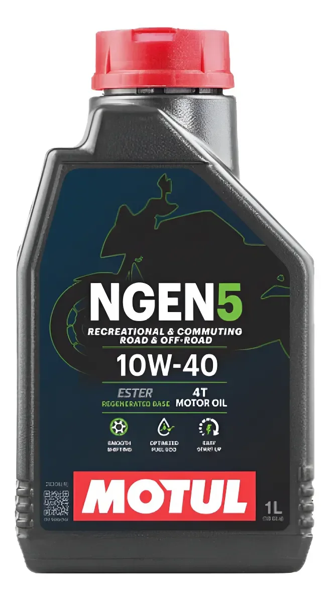 Óleo Para Motor De Moto Motul Ngen 5 10w-40 4t 1l